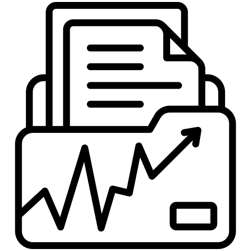 portfolio black icon